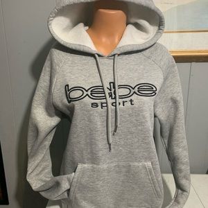 BEBE HOODIE WOMENS SIZE LARGR